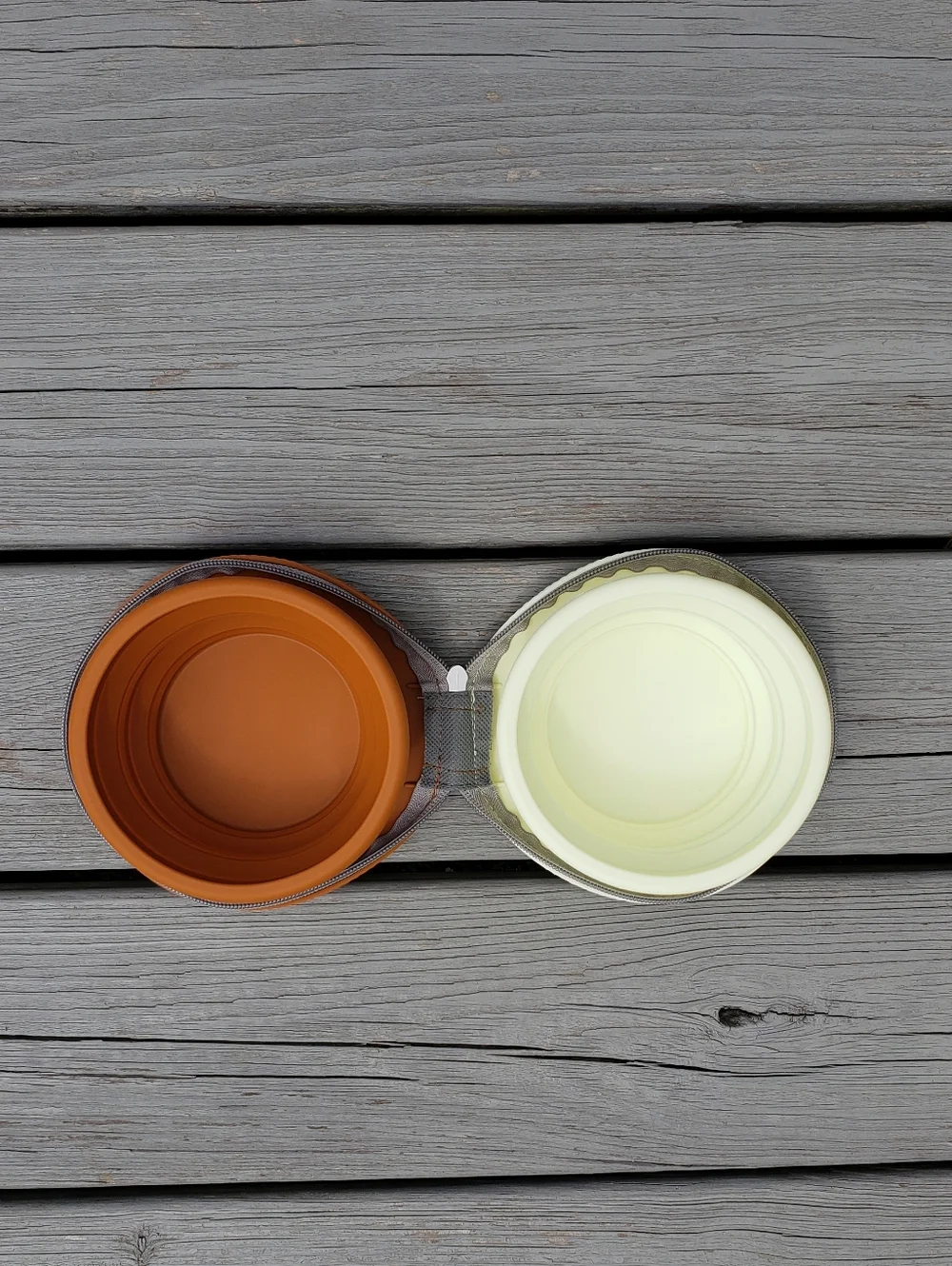 Pet Silicone Feeding Bowl With Storage Case